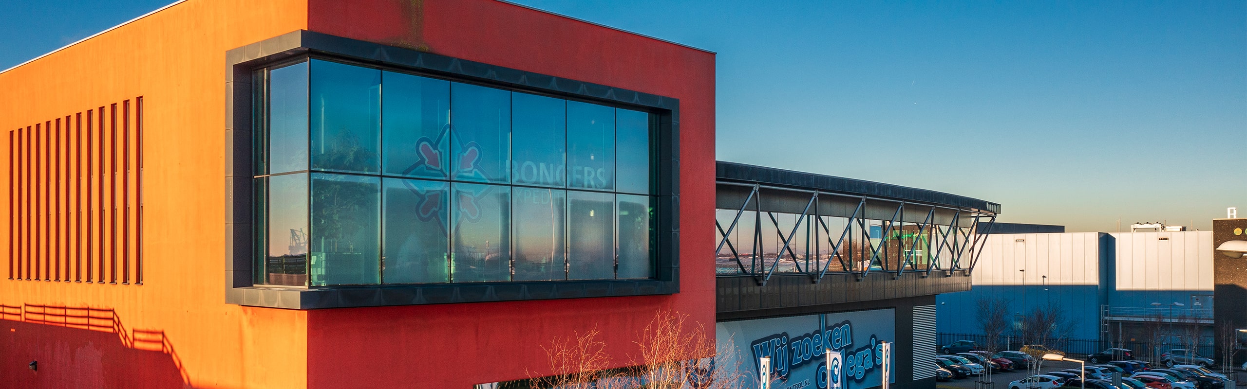 Kantoorgebouw van Getlink Customs Services in Maasdijk